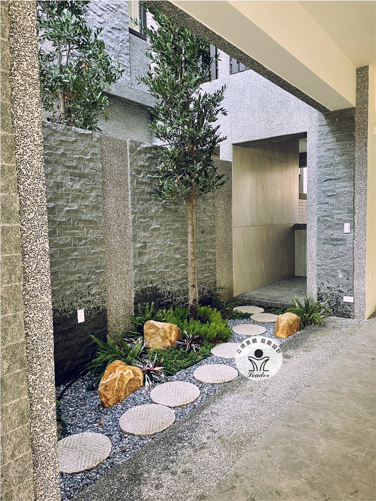 台中建案-1F側院-5