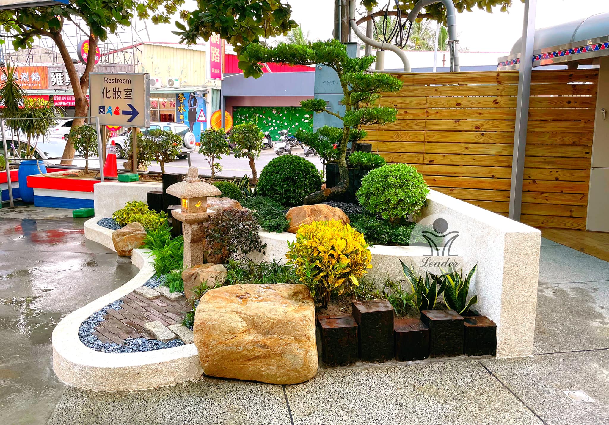 花台改造-民雄加油站9