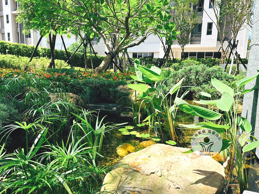 竹北建案-砌花台