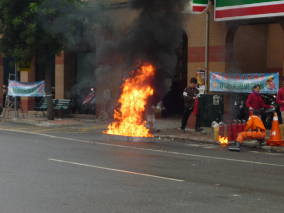 消防演習-中崙