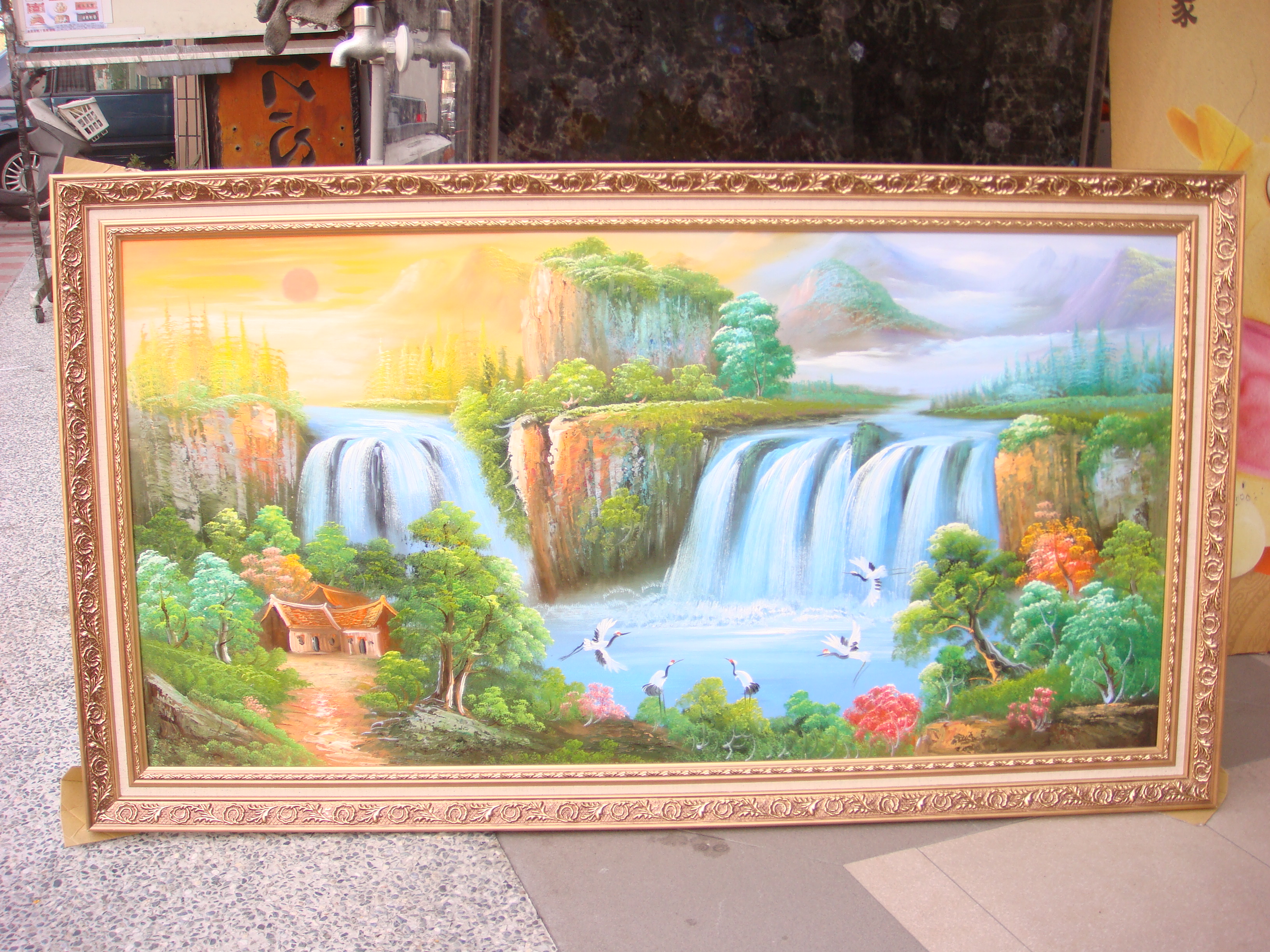 油畫裱框103.1.10