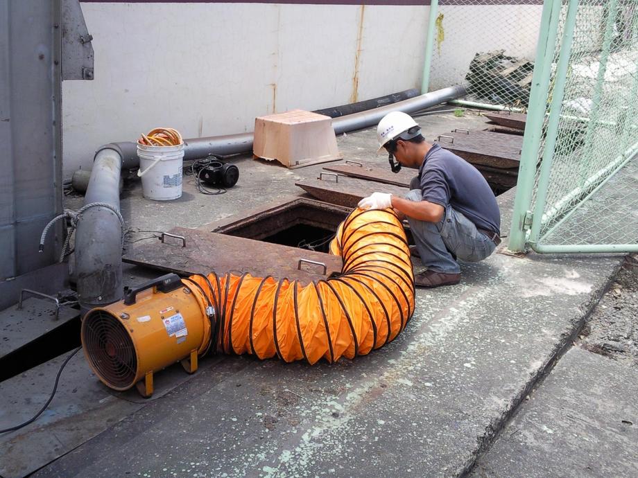 侷限空間通風設備作業