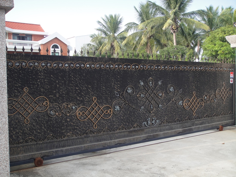 舊房屋整修-鍛造鑄鋁門設計安裝