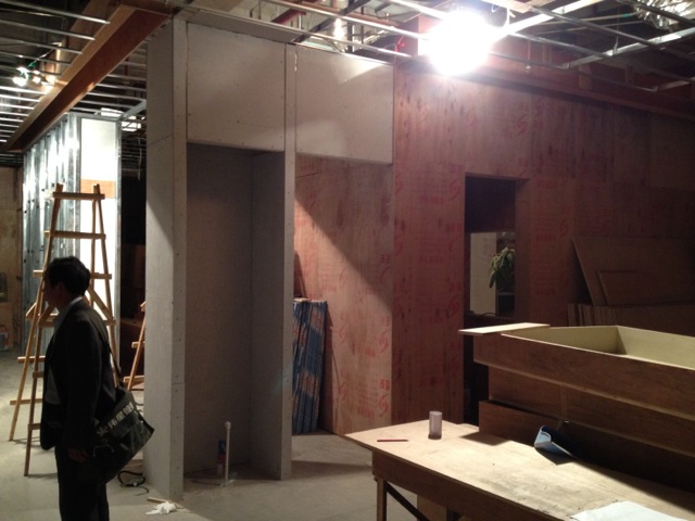 店面設計裝潢-木作隔間中