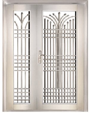 舊屋翻新-不鏽鋼白鐵門安裝