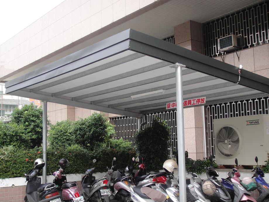 舊屋翻修-鐵皮停車棚