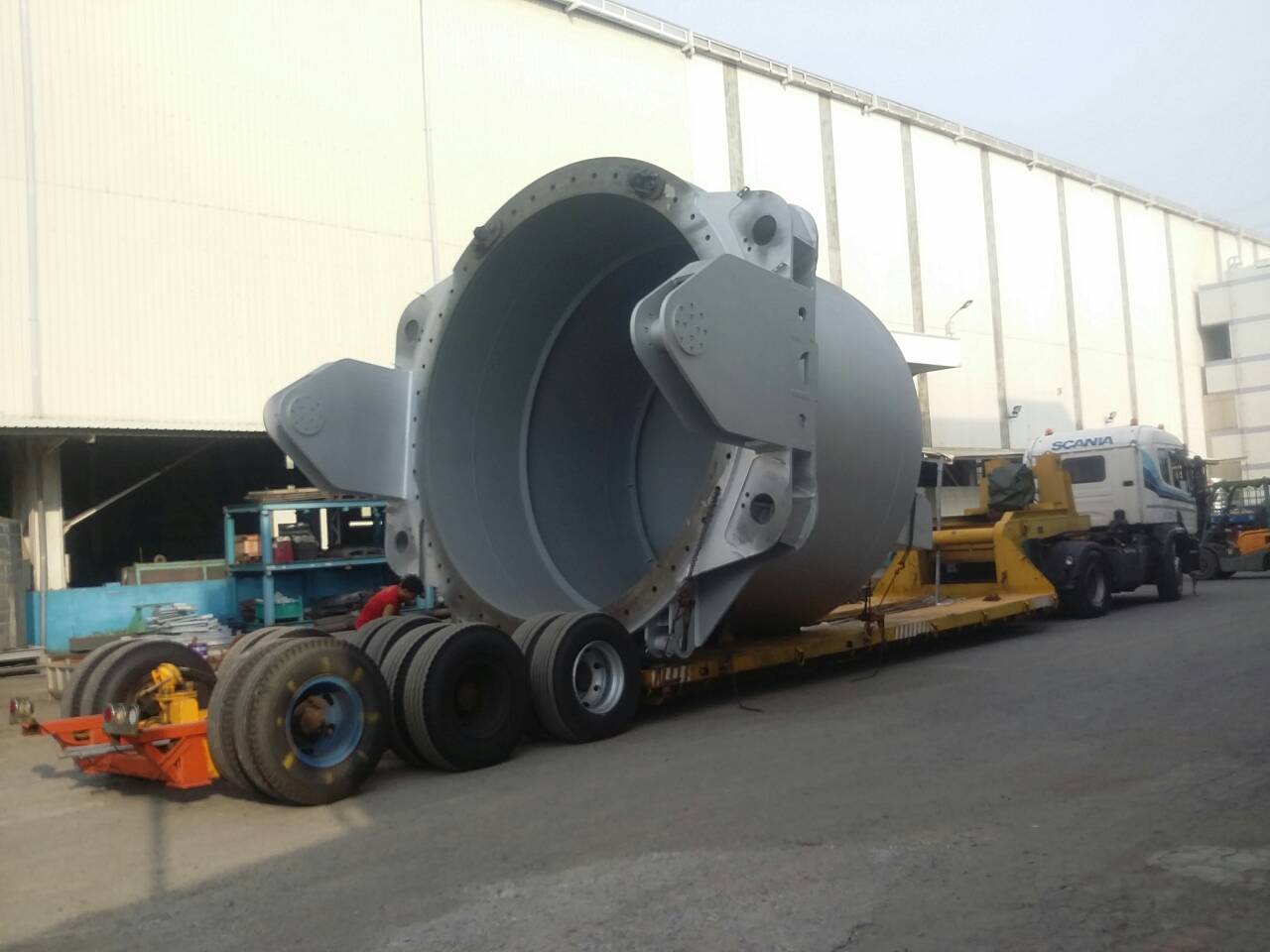 超大型物件托板運送30