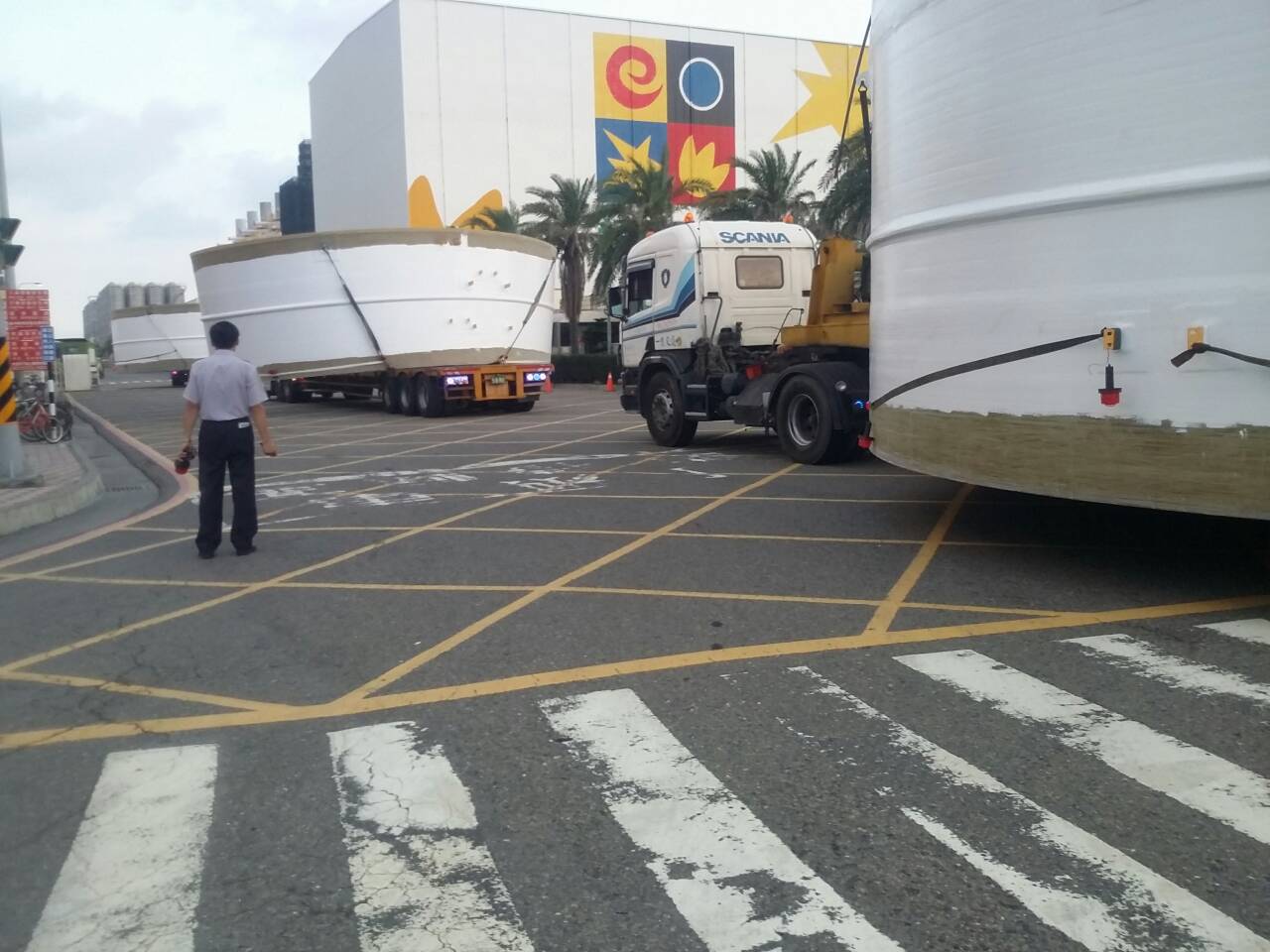 超大型物件托板運送3