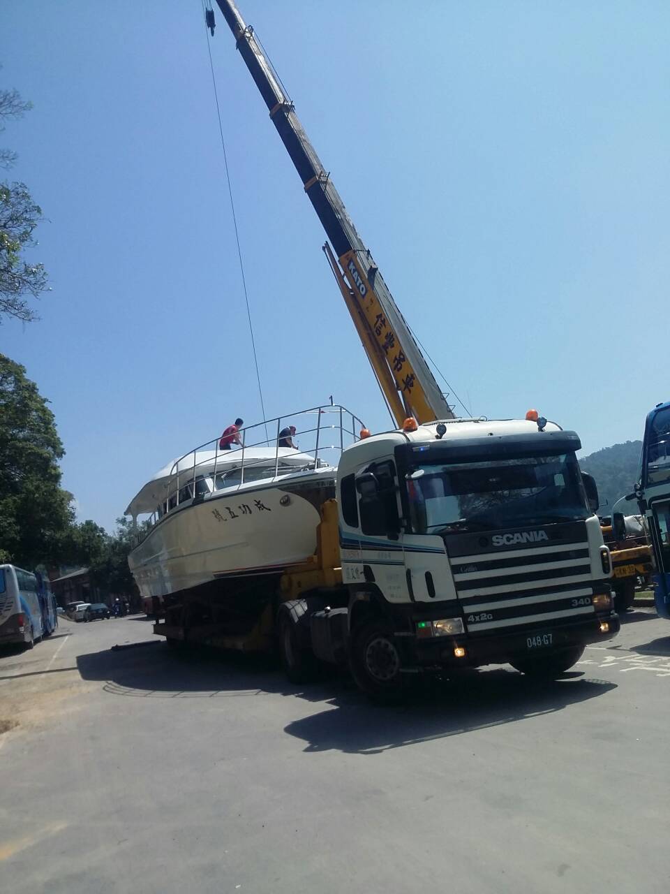 超大型物件托板運送4