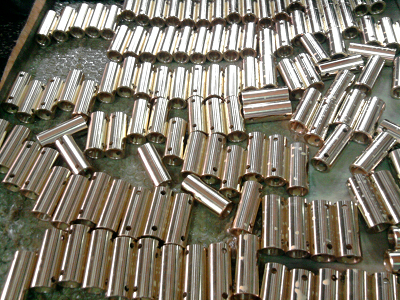 銅心軸研磨表面