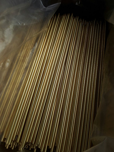 銅心軸研磨表面