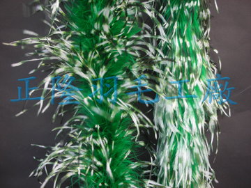 雪花羽毛帶(深綠)