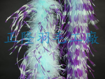 雪花羽毛帶(紫)