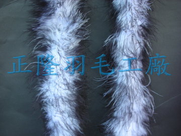 螢光絨毛帶(黑)