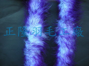 螢光絨毛帶(紫)