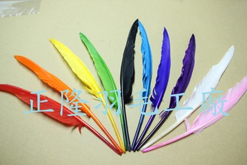 鳥壳有腰(羽毛筆)