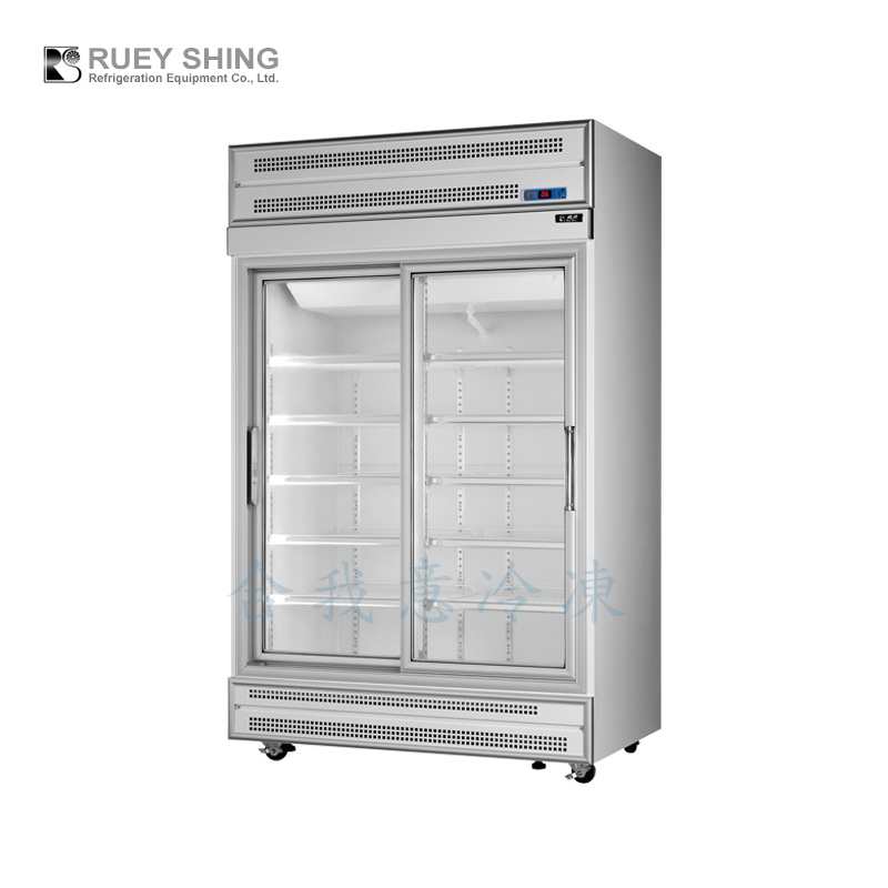 4尺兩門滑門機上型玻璃展示櫃