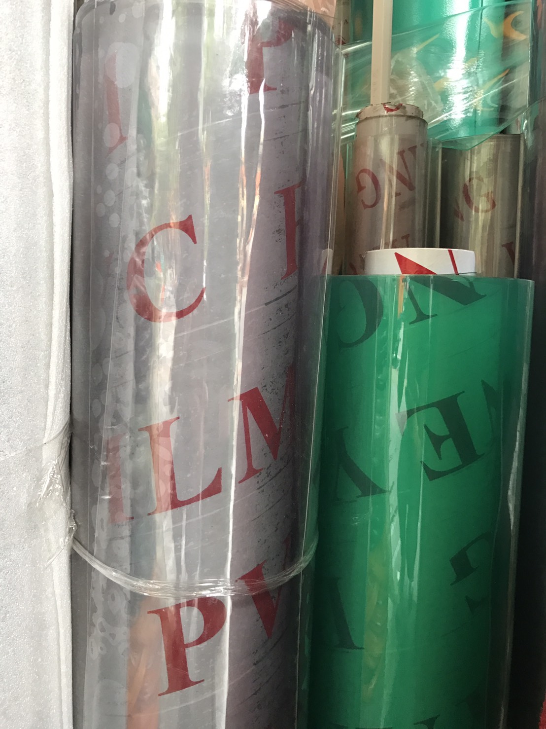 PVC透明桌墊/塑膠墊/塑膠布