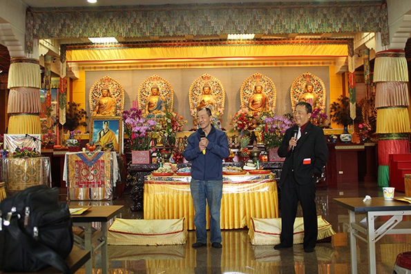 農曆春節團拜分享向師父學法經過1