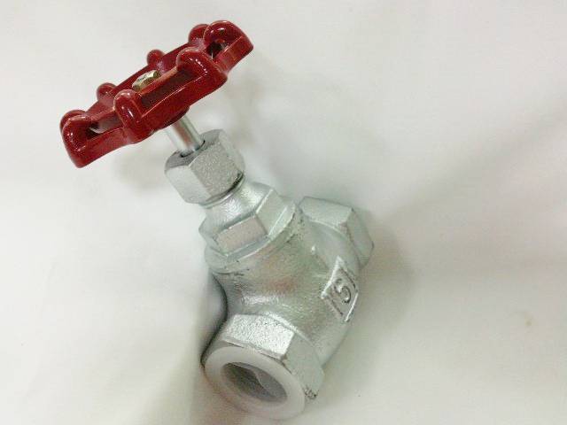 可鍛鐵牙口停止閥