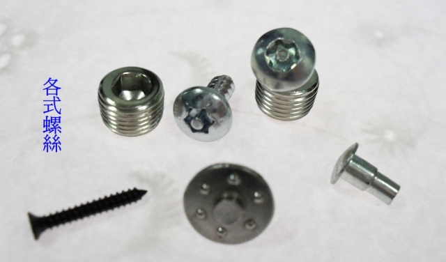 各式螺絲