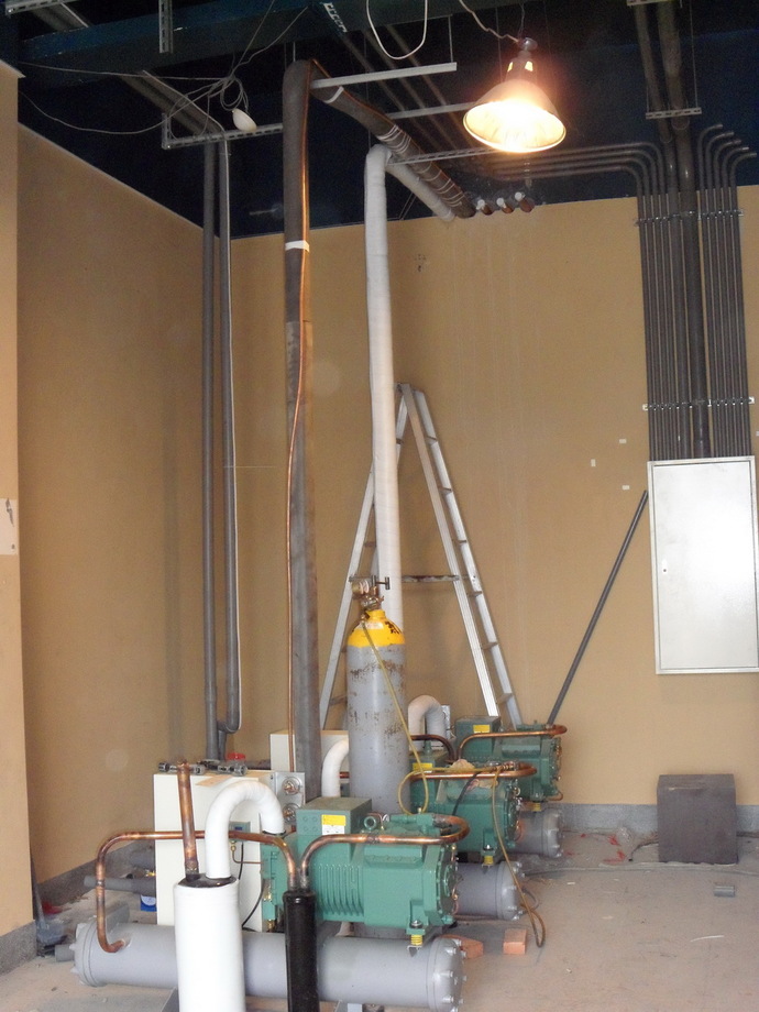 一般零下30度冷凍庫主機安裝