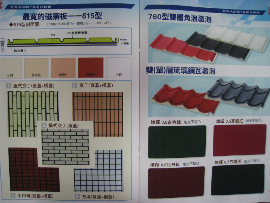最寬的磁鋼板--815型