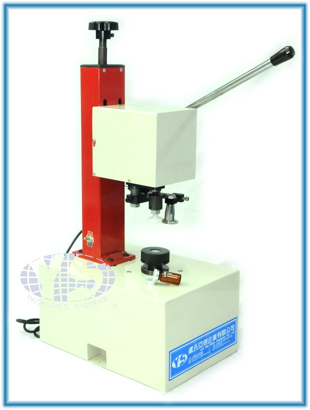 手動鎖鋁蓋機(鎖玻璃氨瓶機)