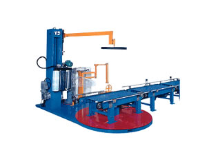 轉盤式全自動棧板裹包機