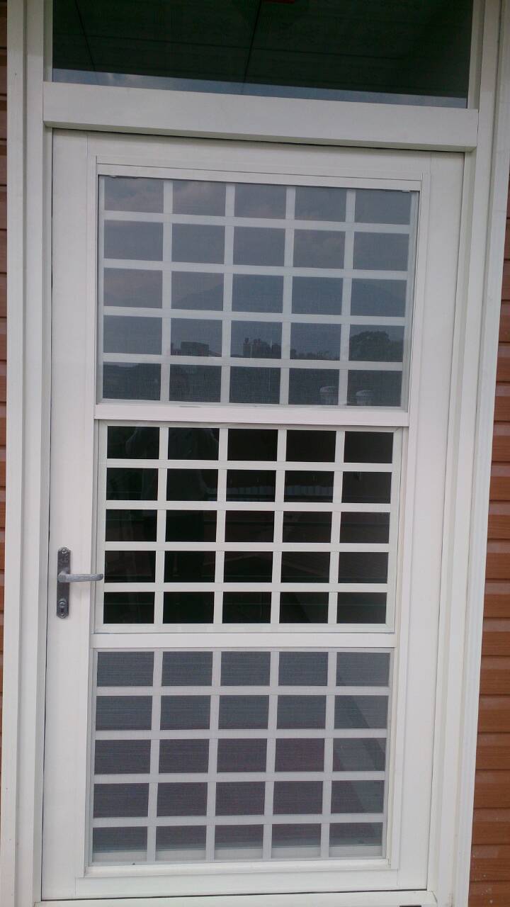 鋁製、鋼製三合一通風門