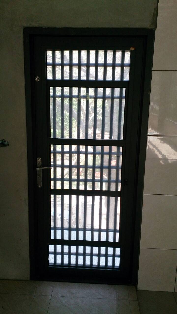 鋁製-鋼製三合一通風門