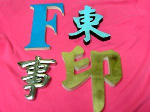 不銹鋼字銅字壓克力字