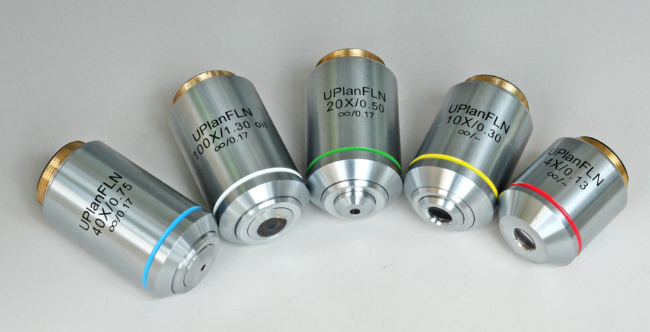 複消色差平場無窮遠物鏡