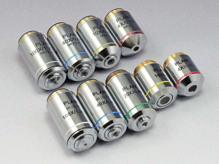 平場消色差無窮遠物鏡