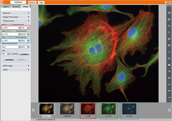 ISCapture(TCapture)弱光成像設置