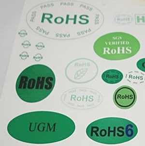 ROHS標籤貼紙