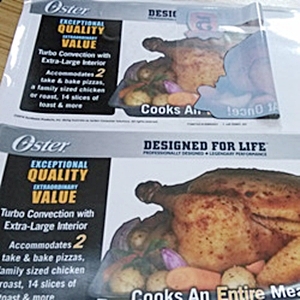 彩色透明標籤印刷