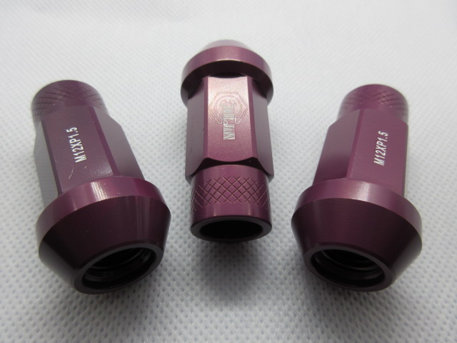 輪圈螺帽(航太鋁合金)紫