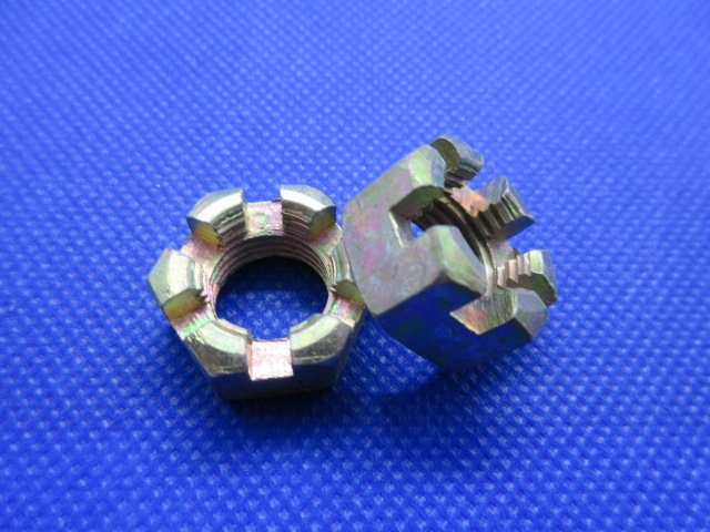 城堡螺帽(鍍五彩)