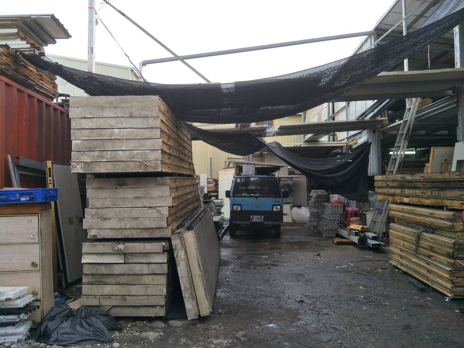 冷凍櫃組合施工