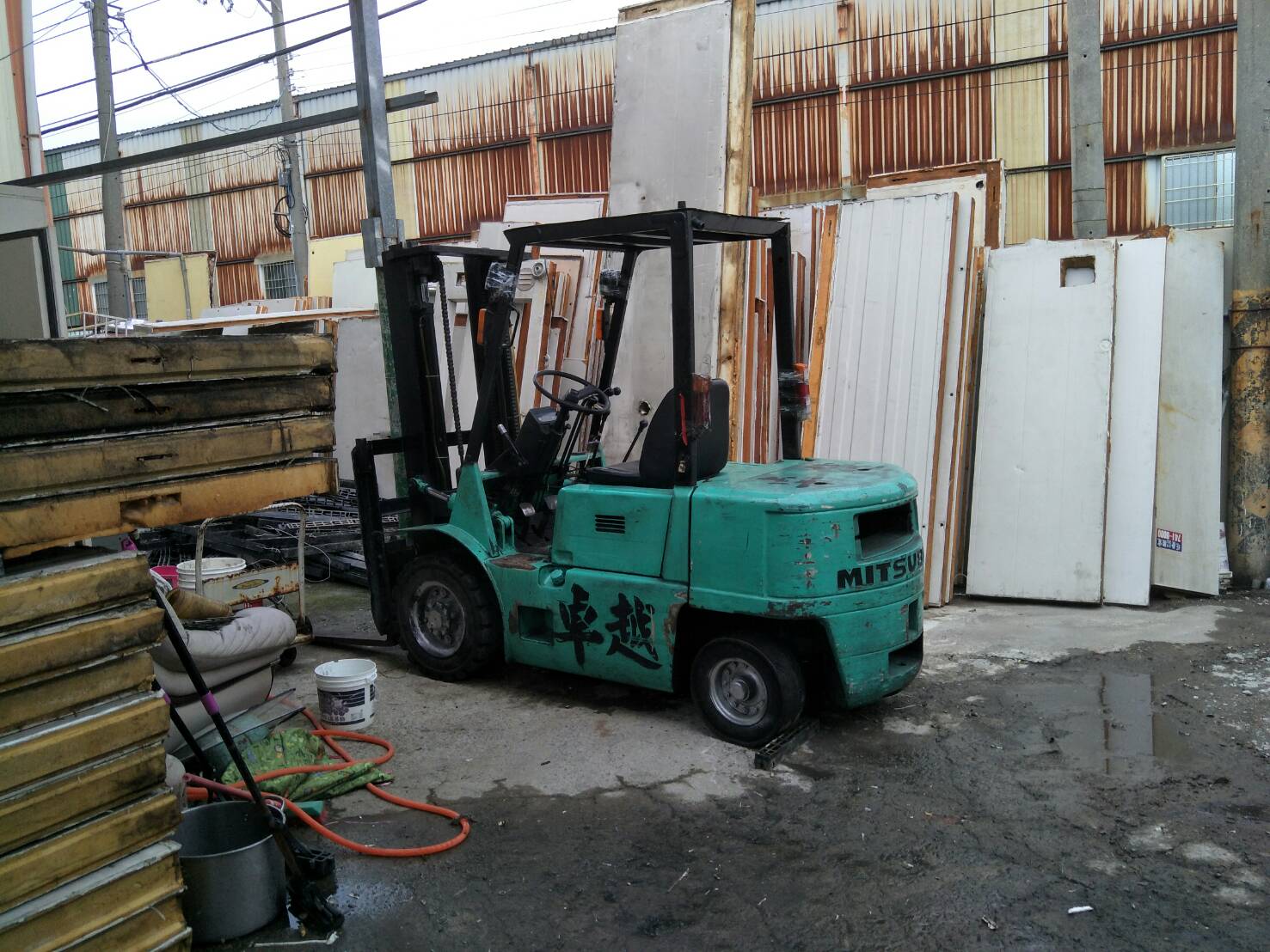 冷凍櫃組合施工