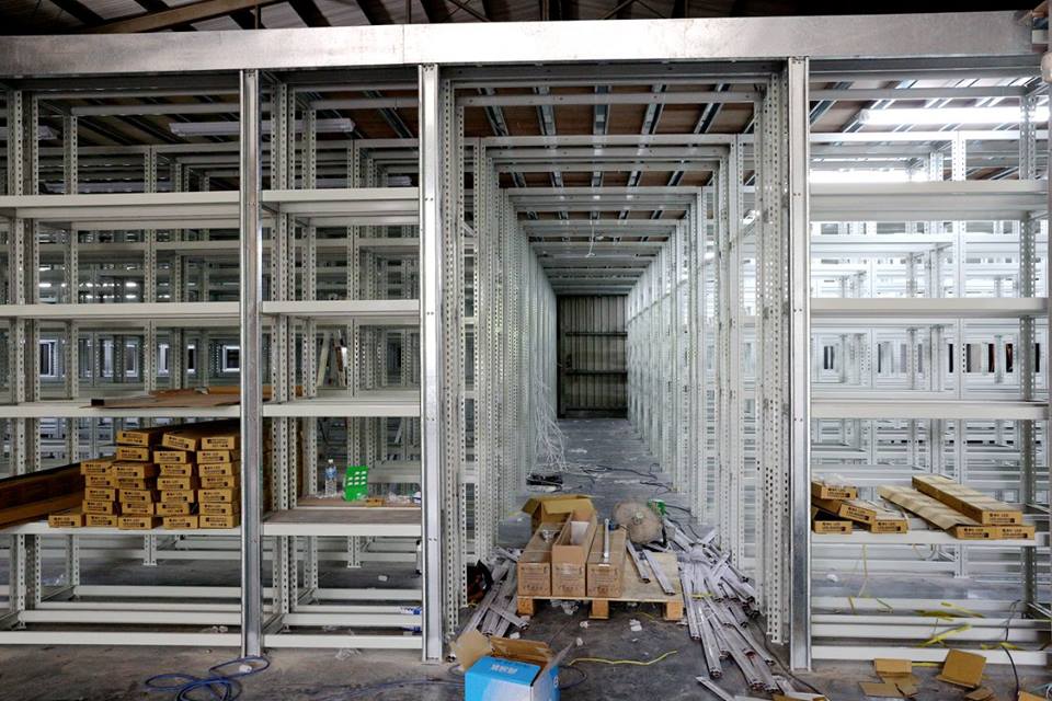 高雄公司物流～免螺絲角鋼倉庫積層式料架&amp;重量型物料架