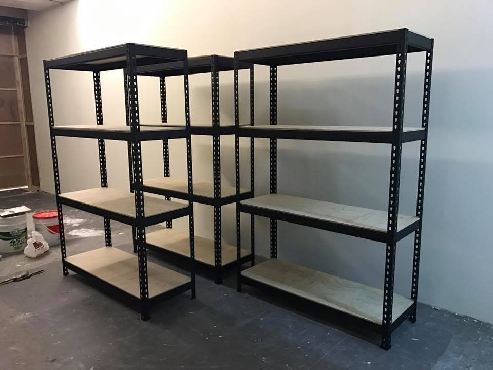 高雄夢時代專櫃～倉庫角鋼物料架&nbsp;
