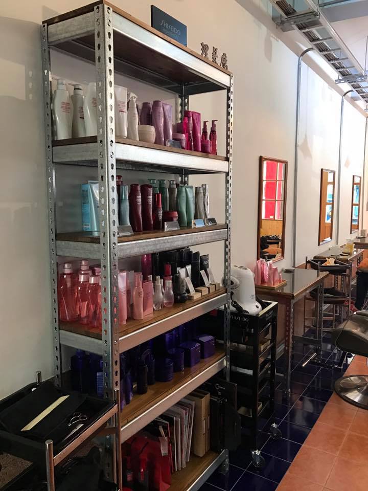 中西區美髮店～免螺絲角鋼空間成果