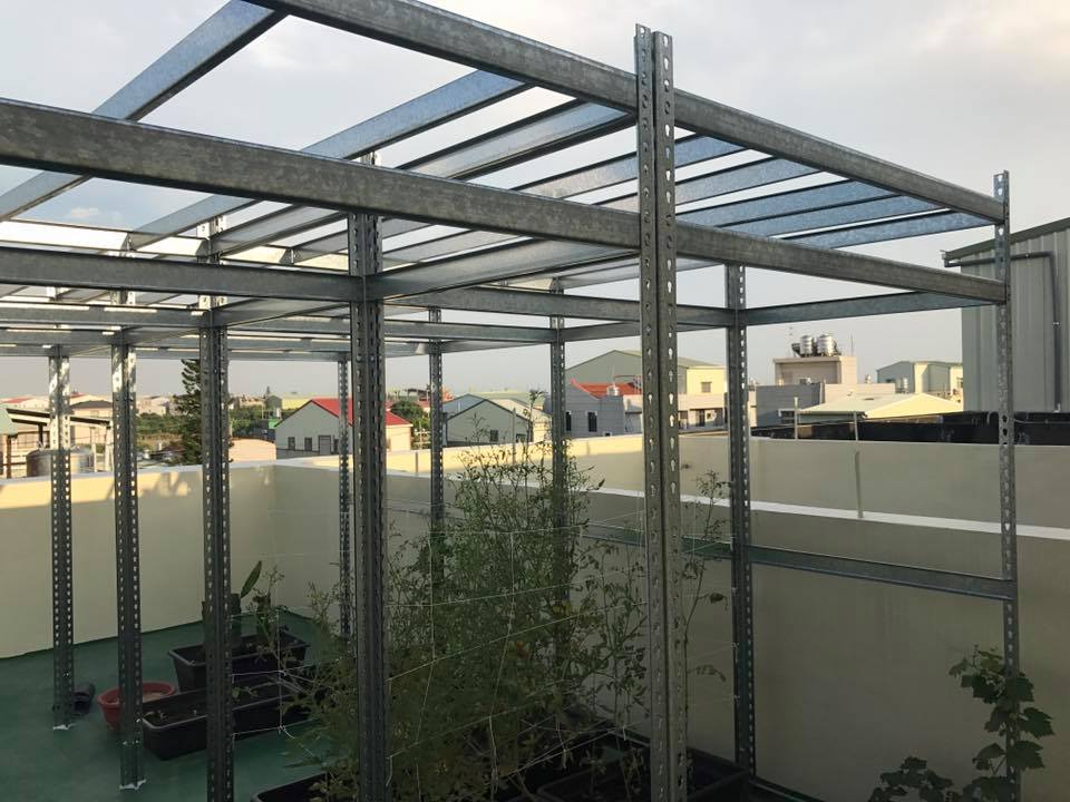 安定區～鍍鋅角鋼棚架&nbsp;
