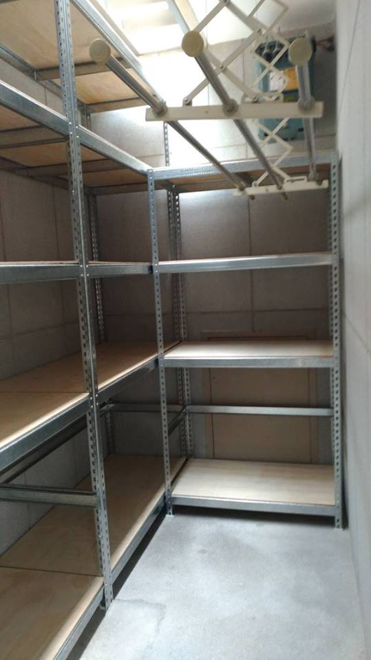 竹溪街陽台～免螺絲鍍鋅角鋼置物架