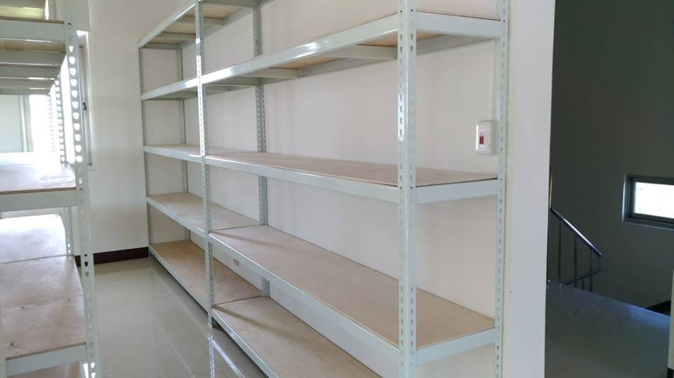 佳里工業區公司～象牙白免螺絲角鋼倉儲物料置物架&nbsp;