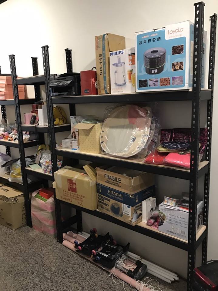 消光黑免螺絲角鋼展示架&nbsp;