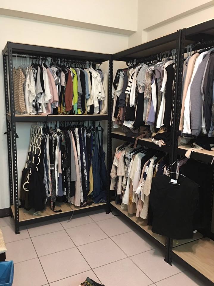 東區陳小姐～消光黑角鋼置衣架