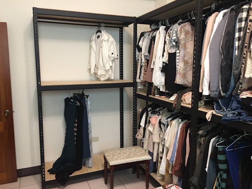 東區陳小姐～消光黑角鋼置衣架&nbsp;